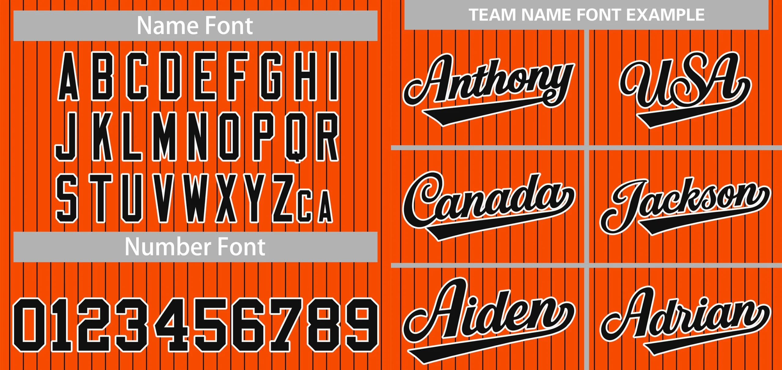 Custom Orange Black-White Stripe Fashion Authentic Baseball Jersey - Image 2