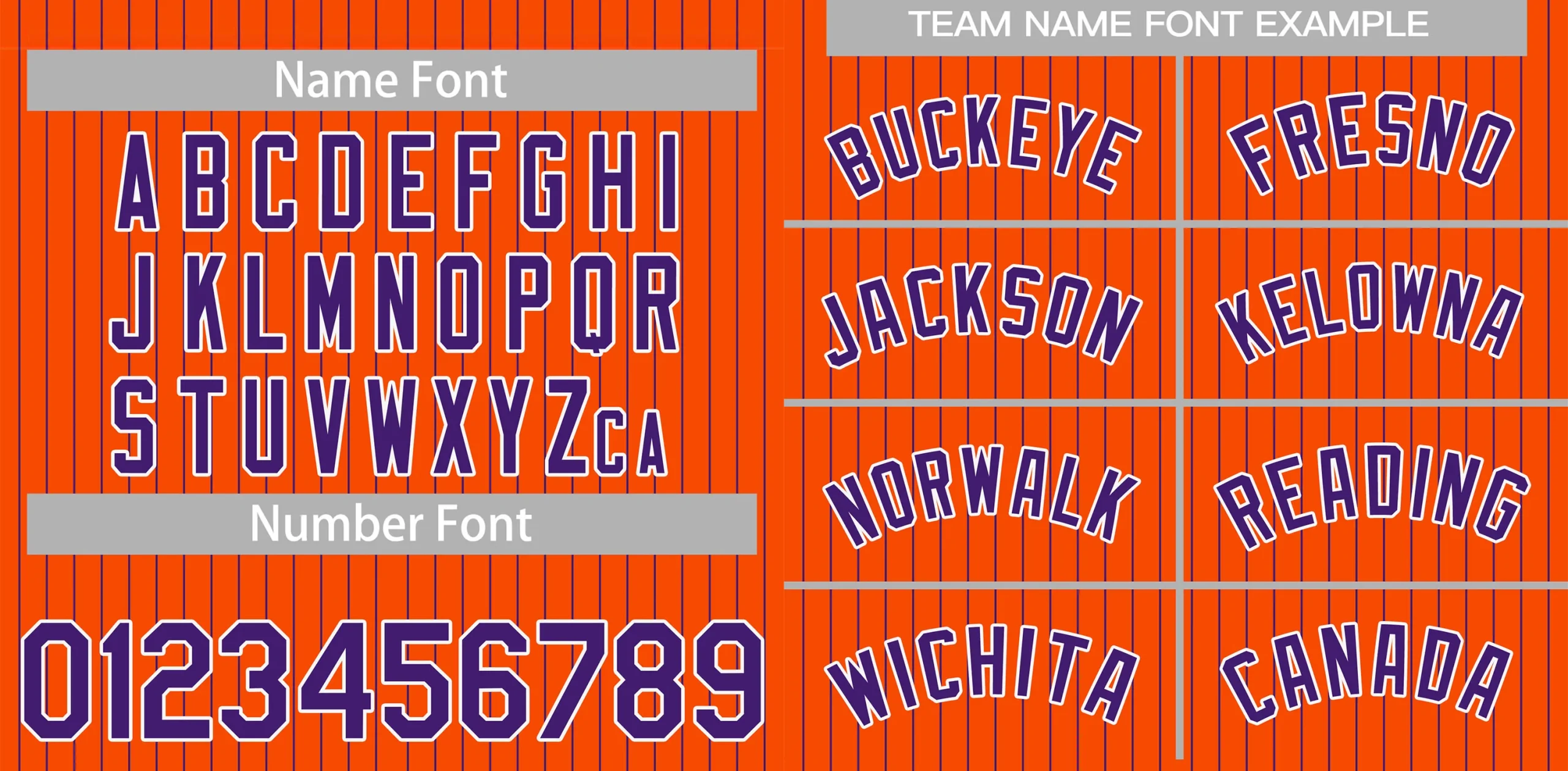 Custom Orange Purple-White Stripe Fashion Authentic Baseball Jersey - Image 2