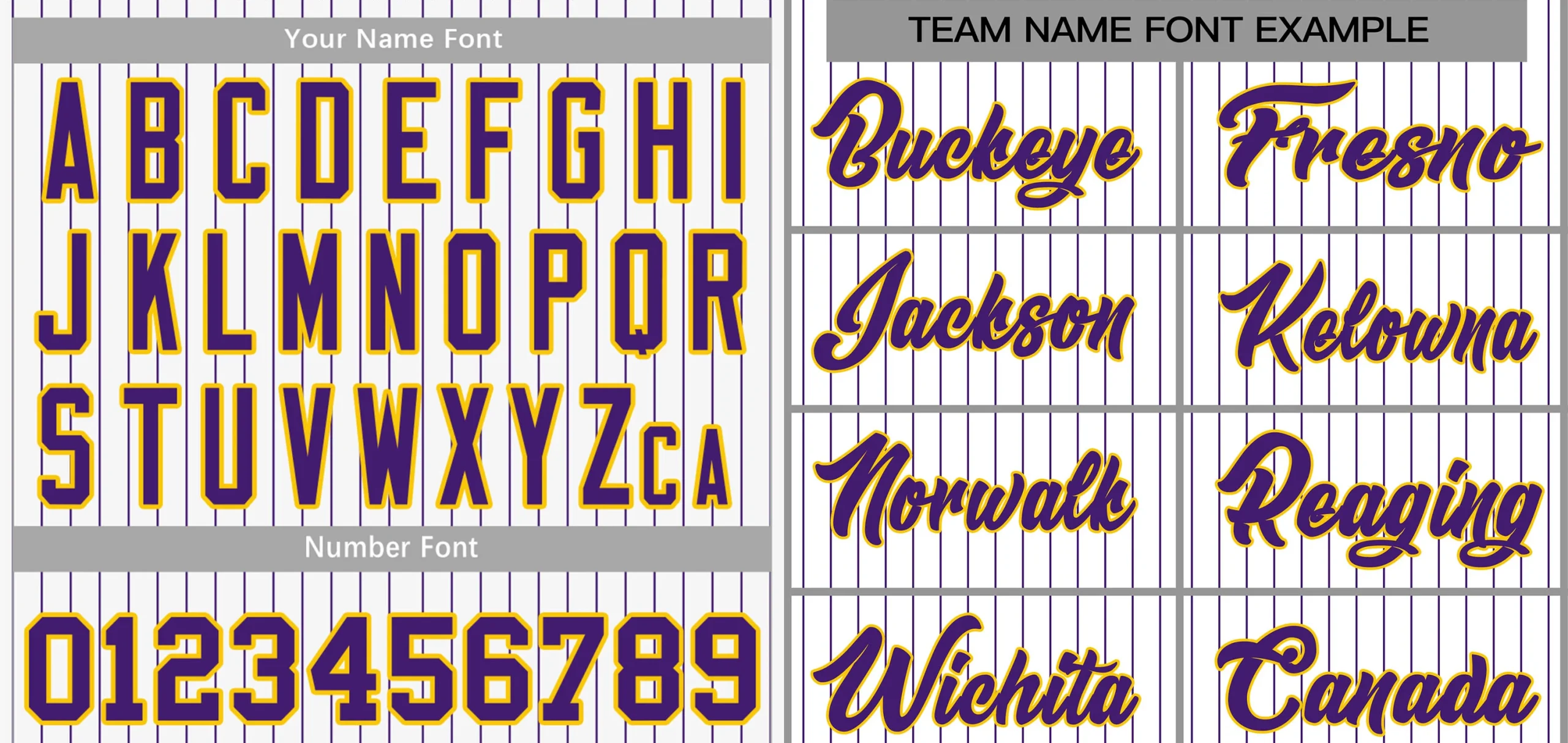 Custom White Purple-Yellow Stripe Fashion Authentic Baseball Jersey - Image 3