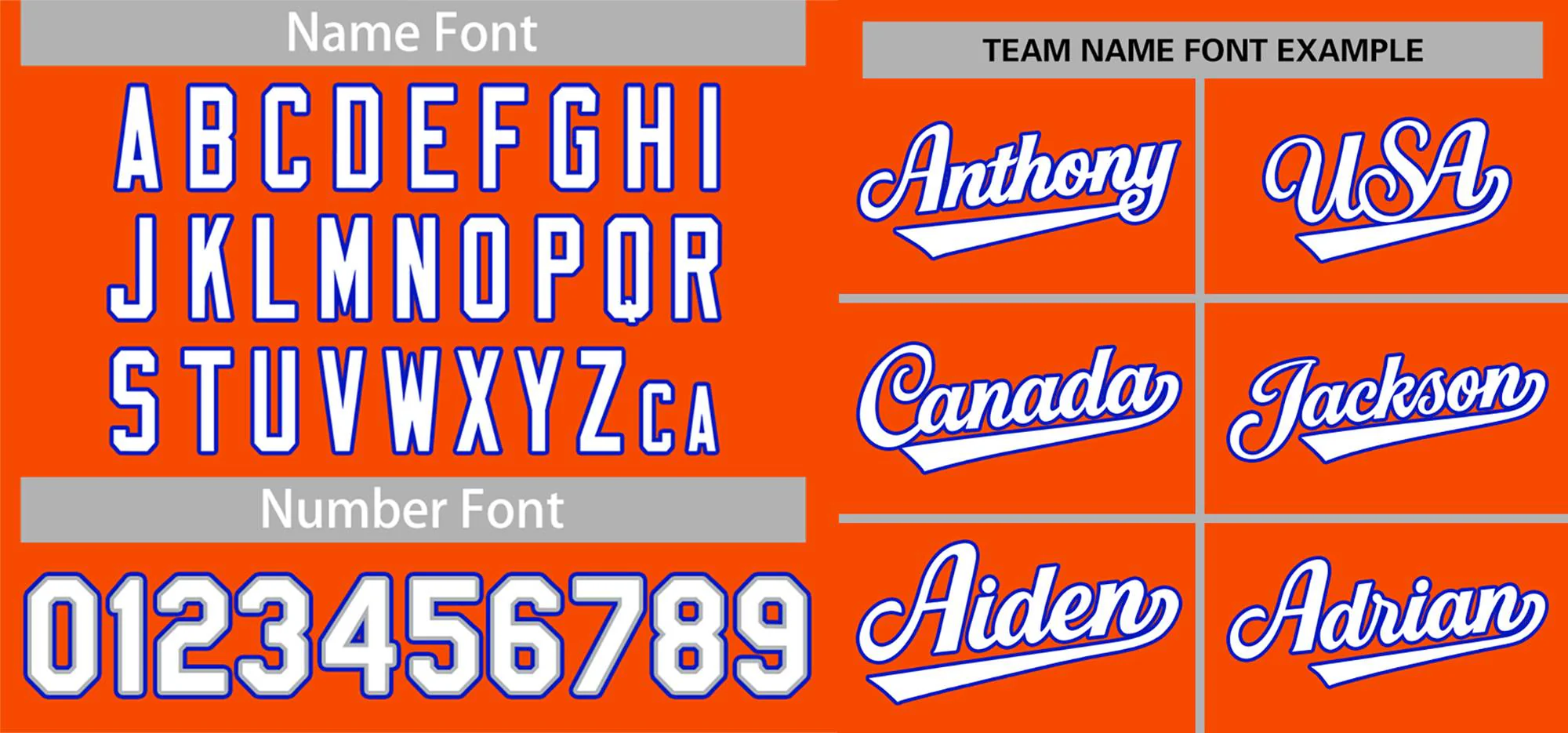 Custom Orange White-Royal Classic Style Authentic Baseball Jersey - Image 4