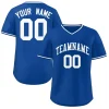 Custom Royal White-Royal Classic Style Authentic Pullover Baseball Jersey