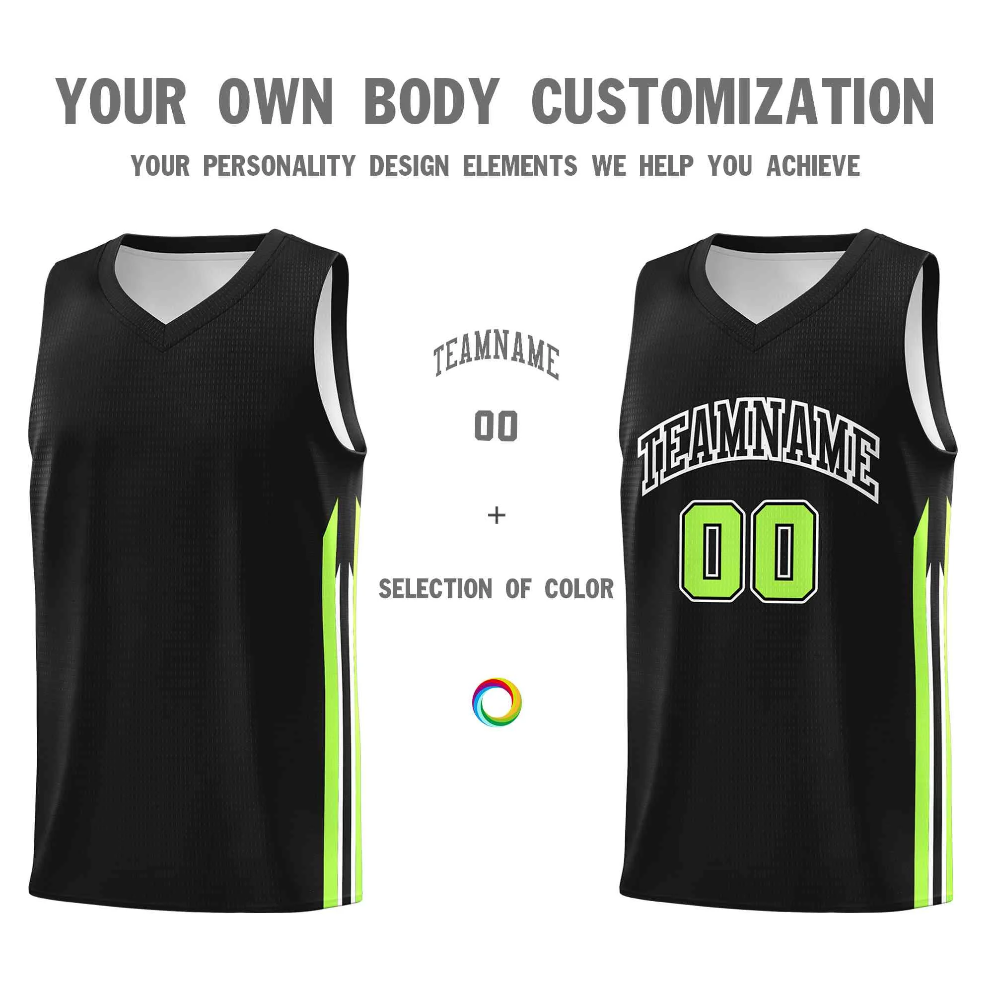 Custom Black Black-Classic Tops Mesh Sport Bull Basketball Jersey - Image 3