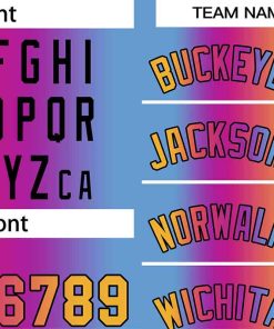 Basketball Jersey Font