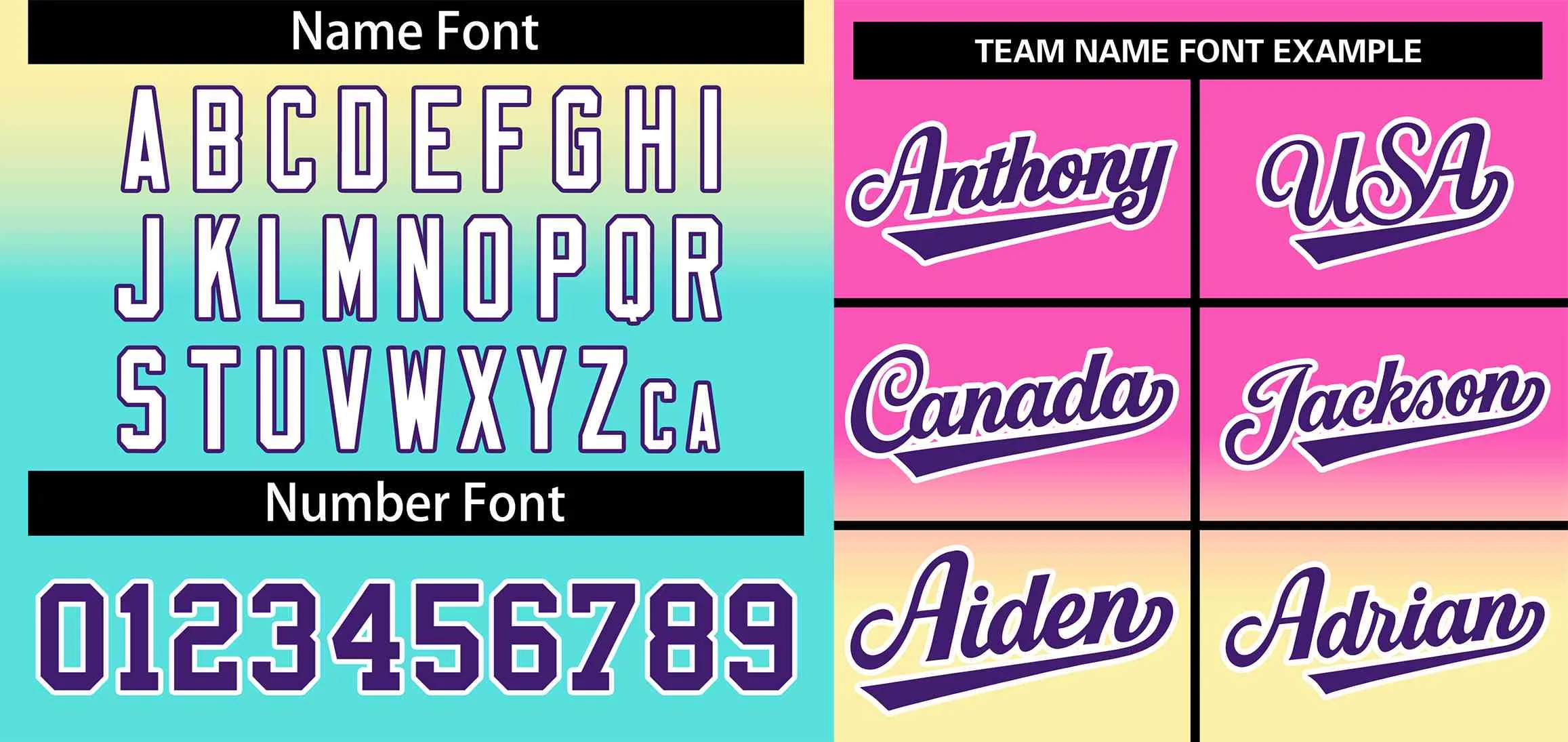 Custom Rose Pink Aqua Purple-White Gradient Fashion Authentic Baseball Jersey - Image 3