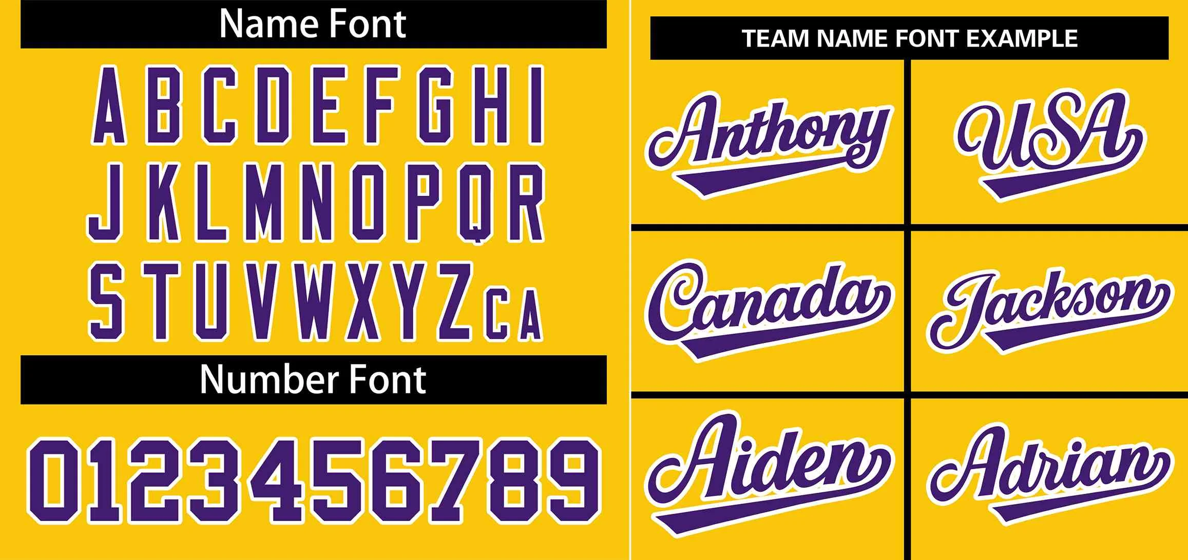 Custom Gold Purple-White Stripe Fashion Raglan Sleeves Authentic Baseball Jersey - Image 3