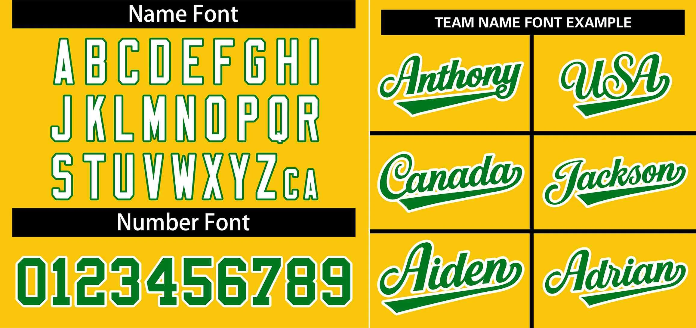 Custom Gold Kelly Green-White Stripe Fashion Raglan Sleeves Authentic Baseball Jersey - Image 3