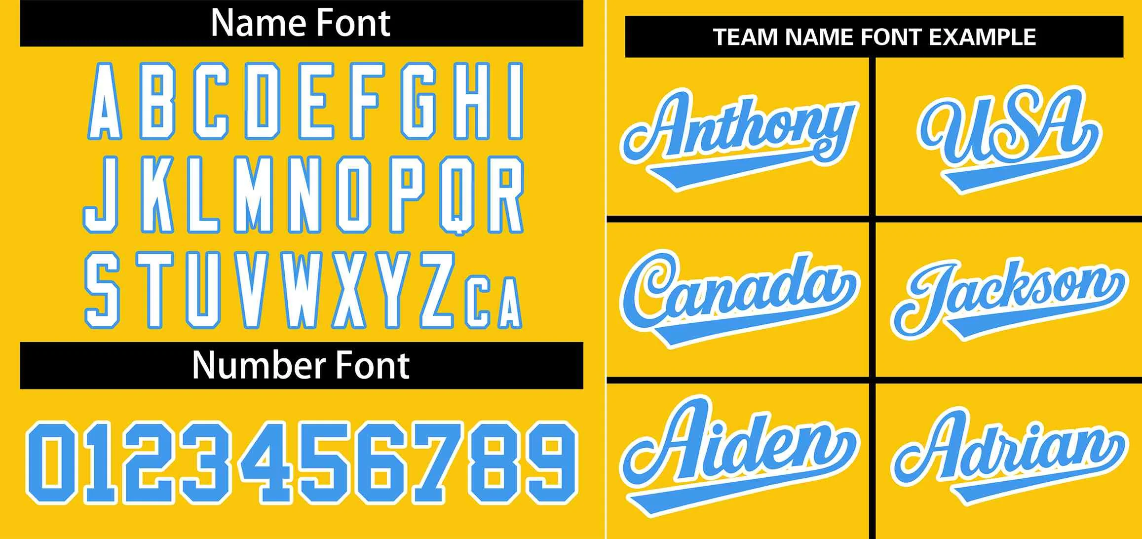 Custom Gold Powder Blue-White Stripe Fashion Raglan Sleeves Authentic Baseball Jersey - Image 3