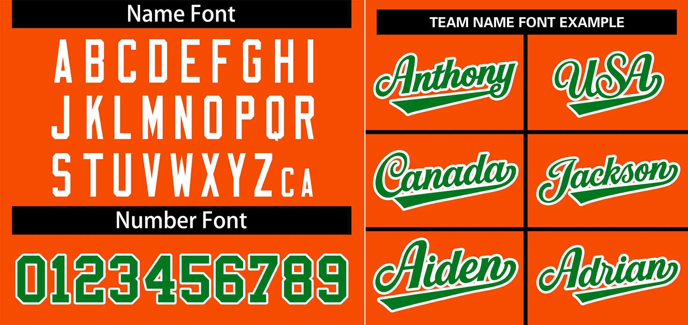 Custom Orange Kelly Green-White Stripe Fashion Raglan Sleeves Authentic Baseball Jersey - Image 3