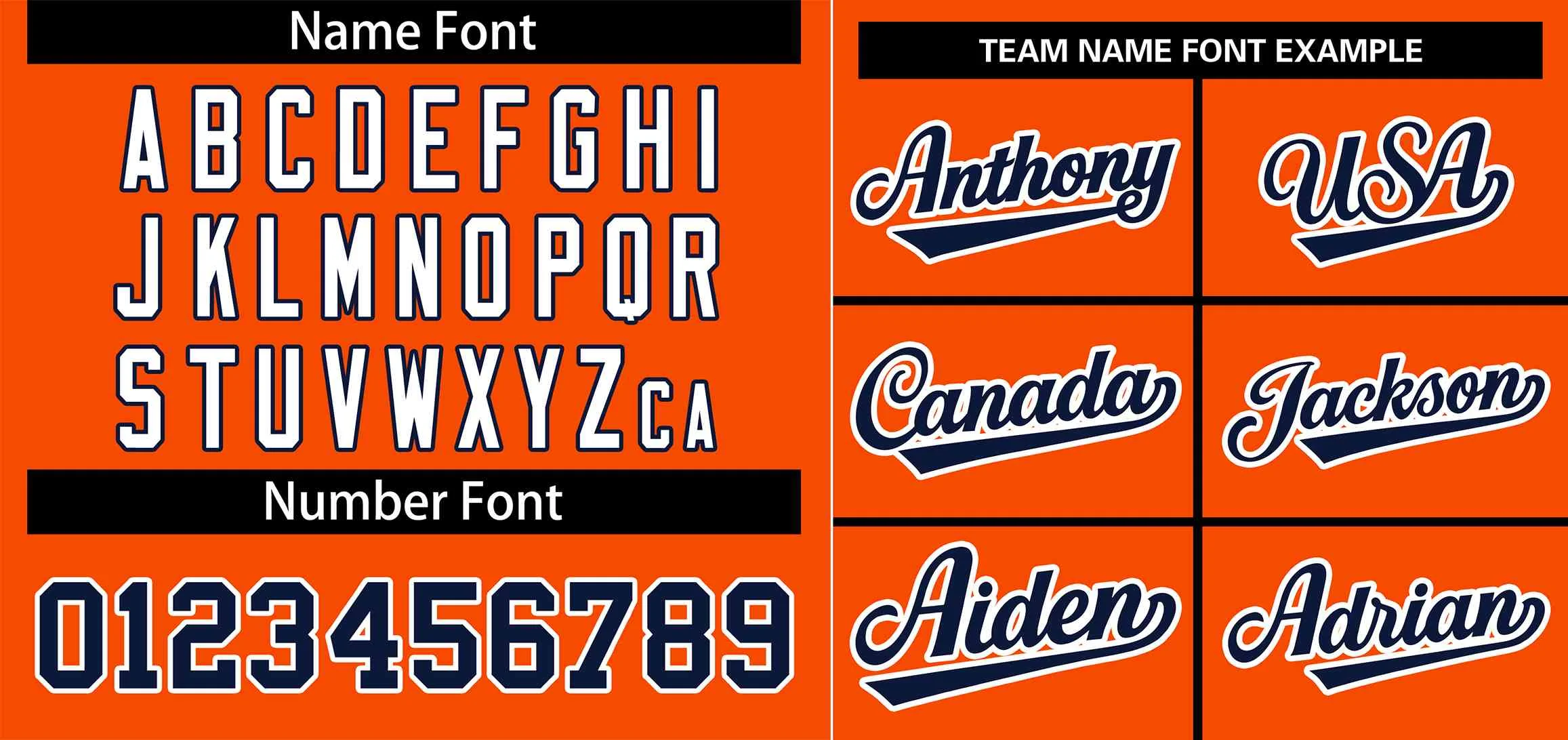 Custom Orange Navy-White Stripe Fashion Raglan Sleeves Authentic Baseball Jersey - Image 3