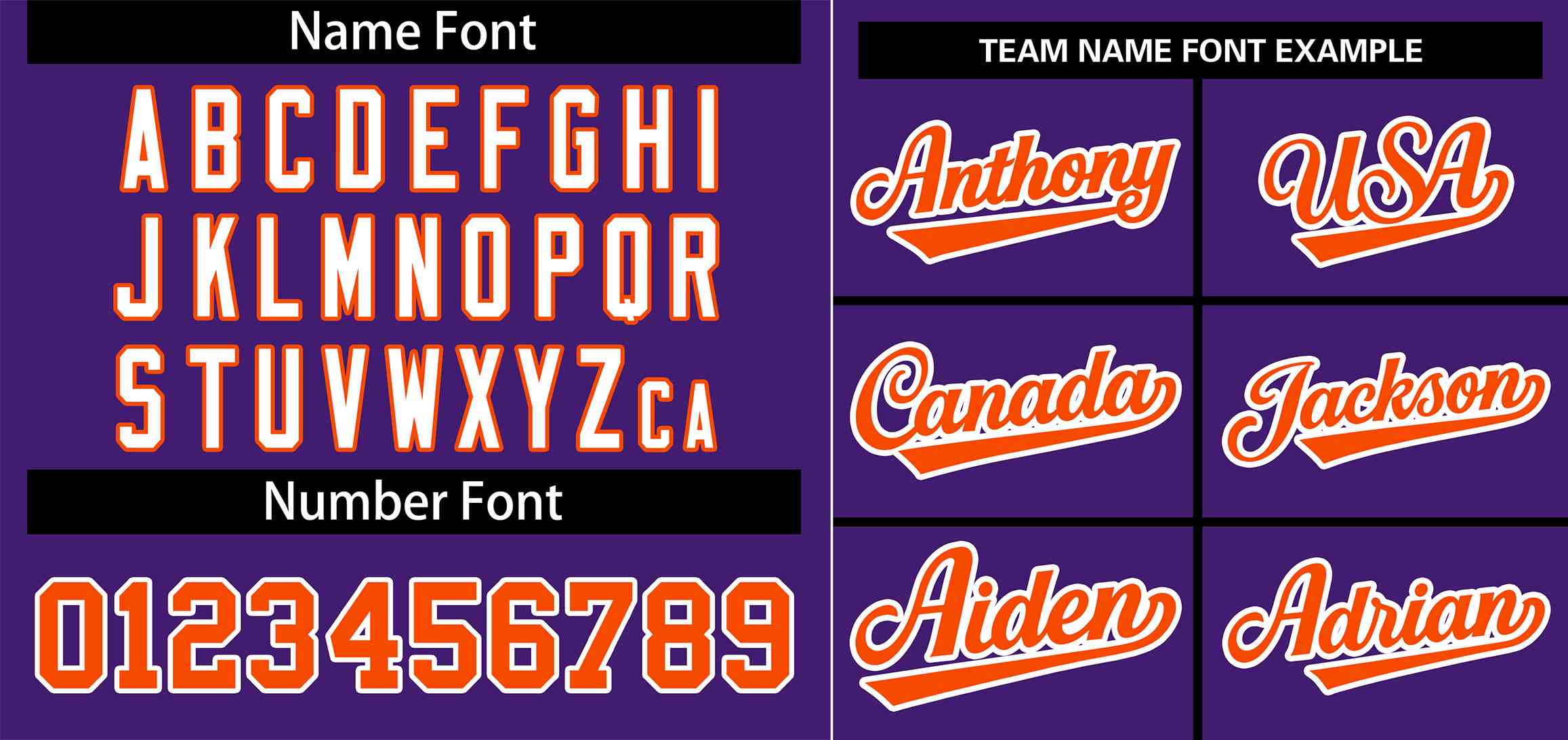 Custom Purple Orange-White Stripe Fashion Raglan Sleeves Authentic Baseball Jersey - Image 3