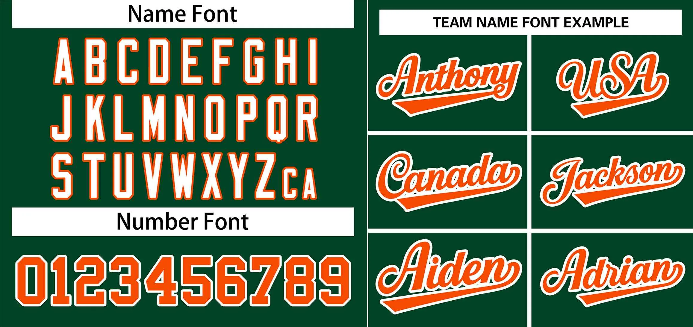 Custom Green Orange-White Stripe Fashion Raglan Sleeves Authentic Baseball Jersey - Image 3