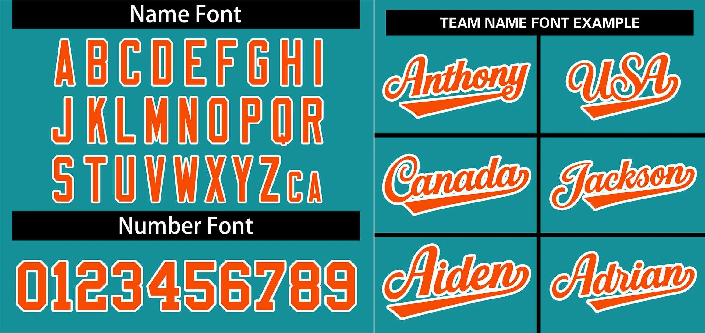 Custom Aqua Orange-White Stripe Fashion Raglan Sleeves Authentic Baseball Jersey - Image 3