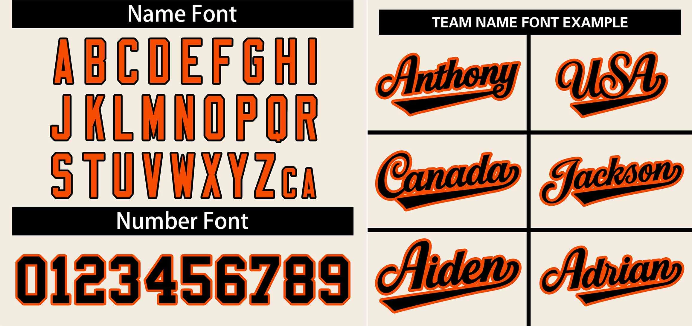 Custom Cream Black-Orange Stripe Fashion Raglan Sleeves Authentic Baseball Jersey - Image 3