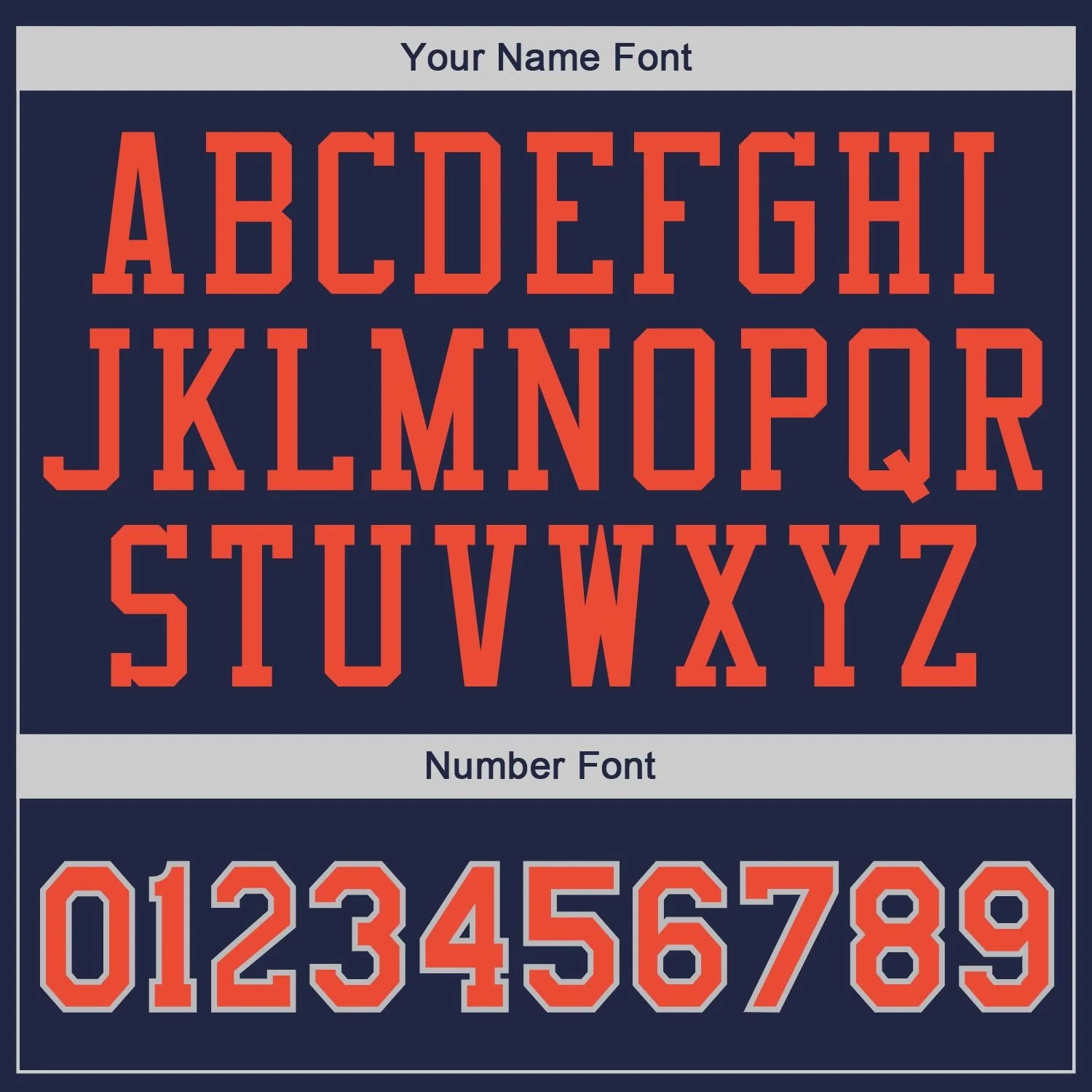 Custom Navy Orange-Gray Classic Tops Casual Fake Sleeve Basketball Jersey - Image 4