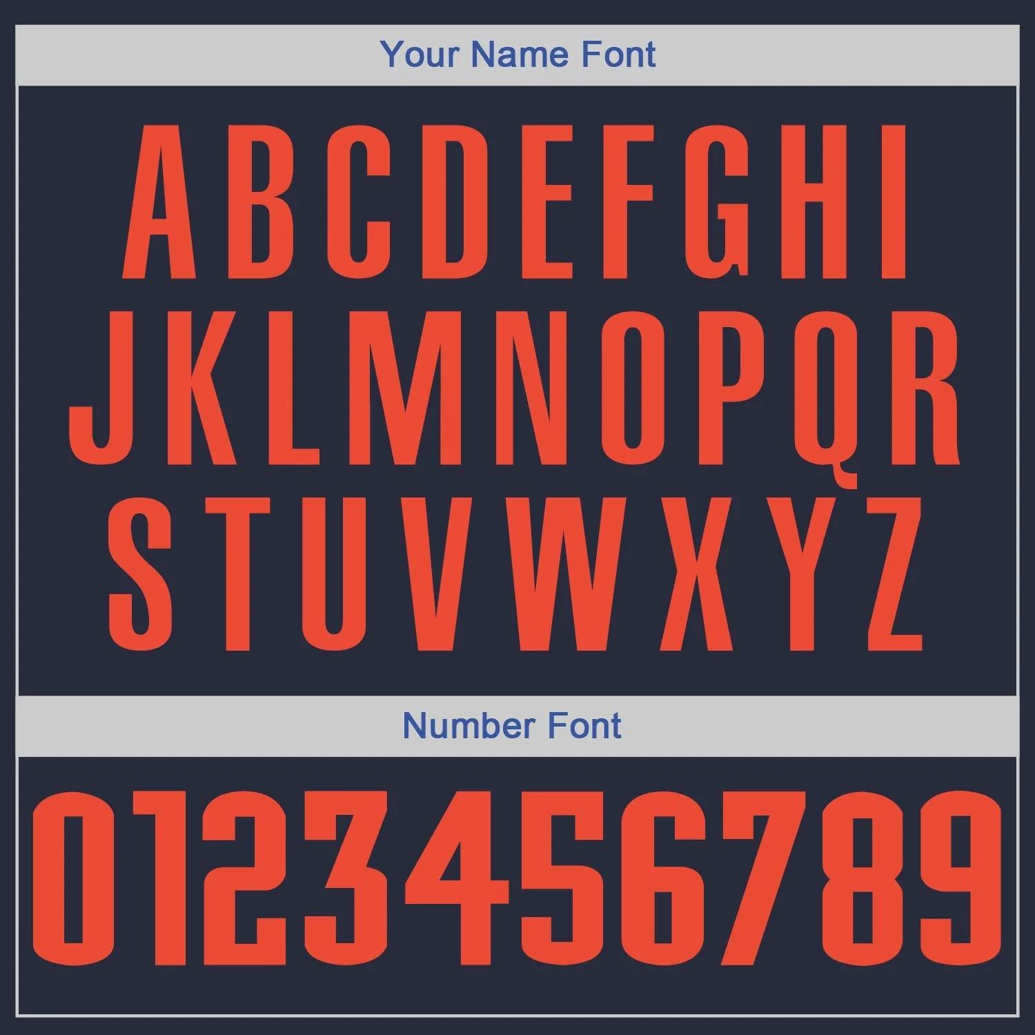 Custom Navy Orange Classic Tops Casual Fake Sleeve Basketball Jersey - Image 4