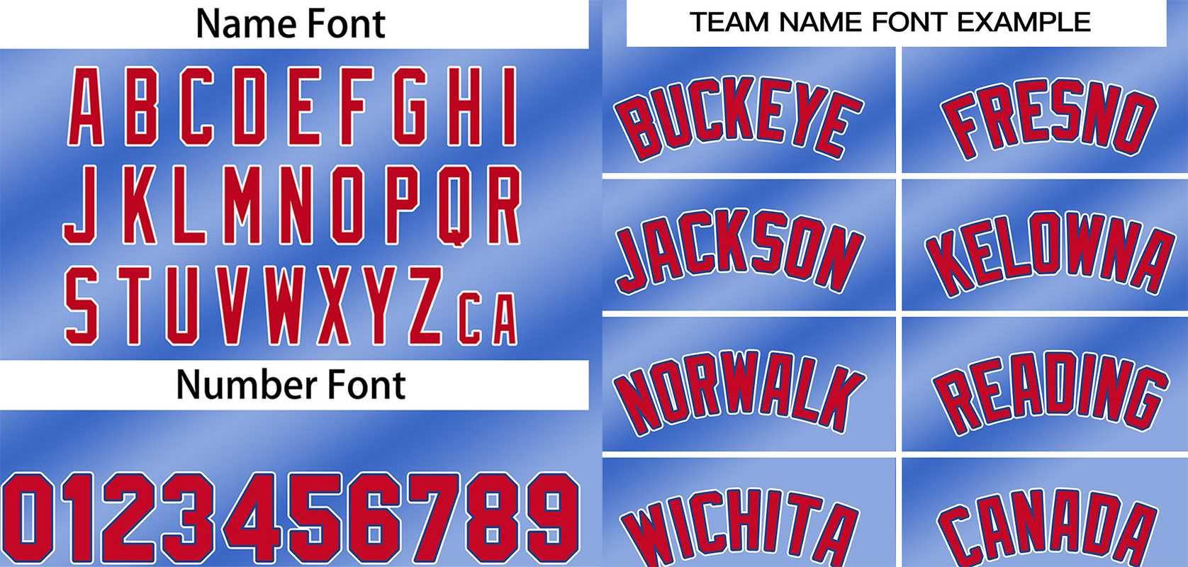 Custom Light Blue White-Red Gradient Fashion Tops Bull Basketball Jersey - Image 3