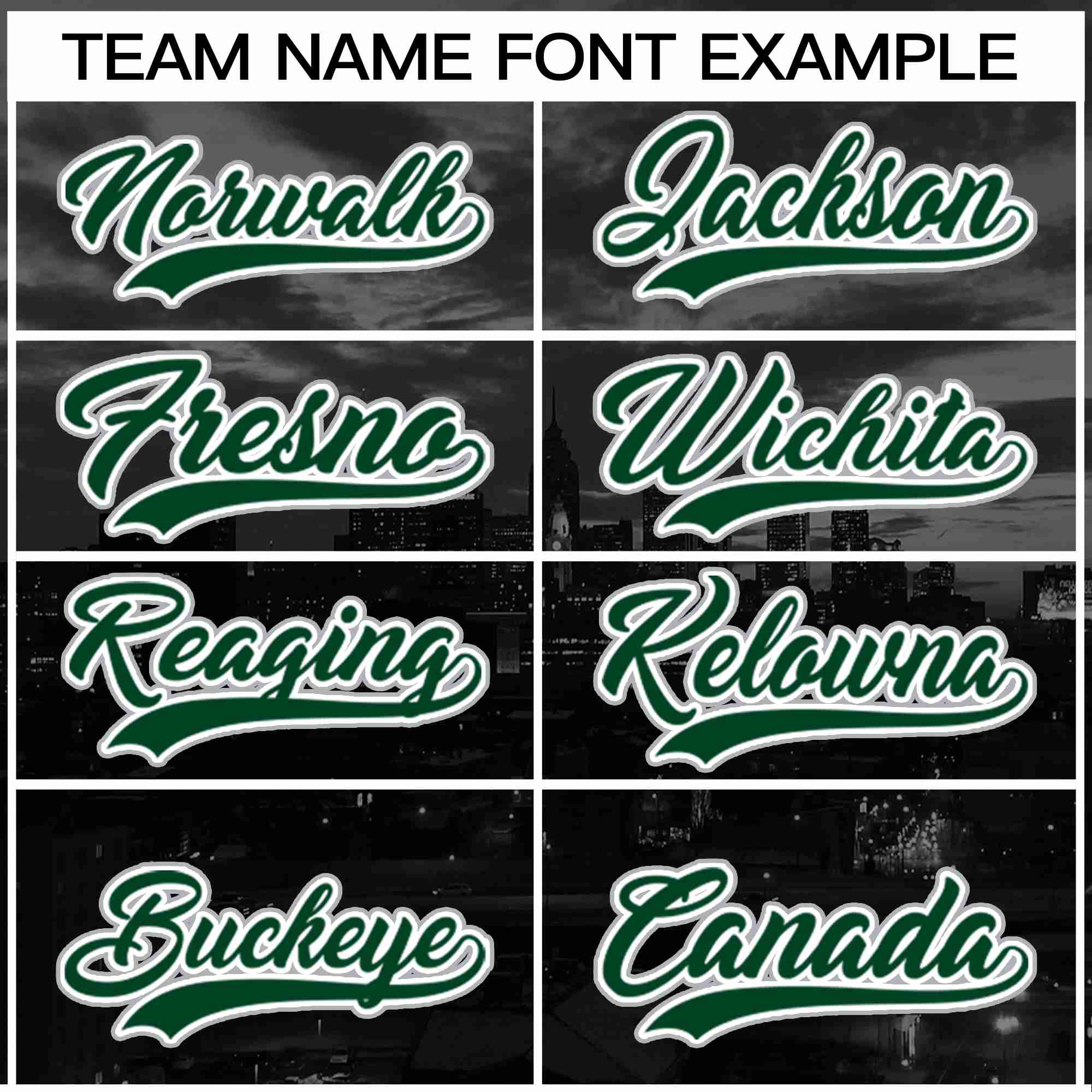 Custom Black Green-White Philadelphia City Connect Baseball Jersey - Image 3