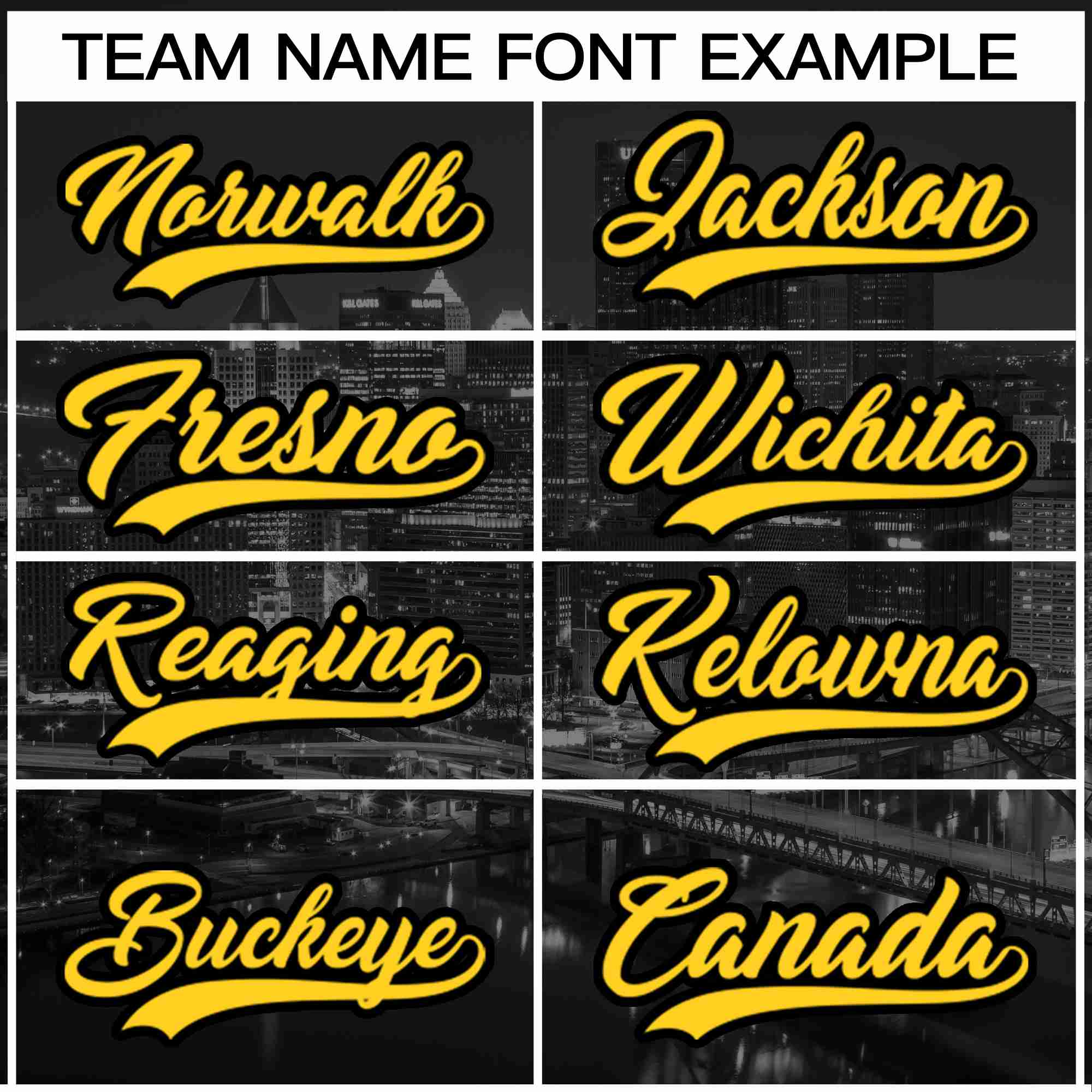 Custom Black Yellow-Black Pittsburgh City Connect Baseball Jersey - Image 3