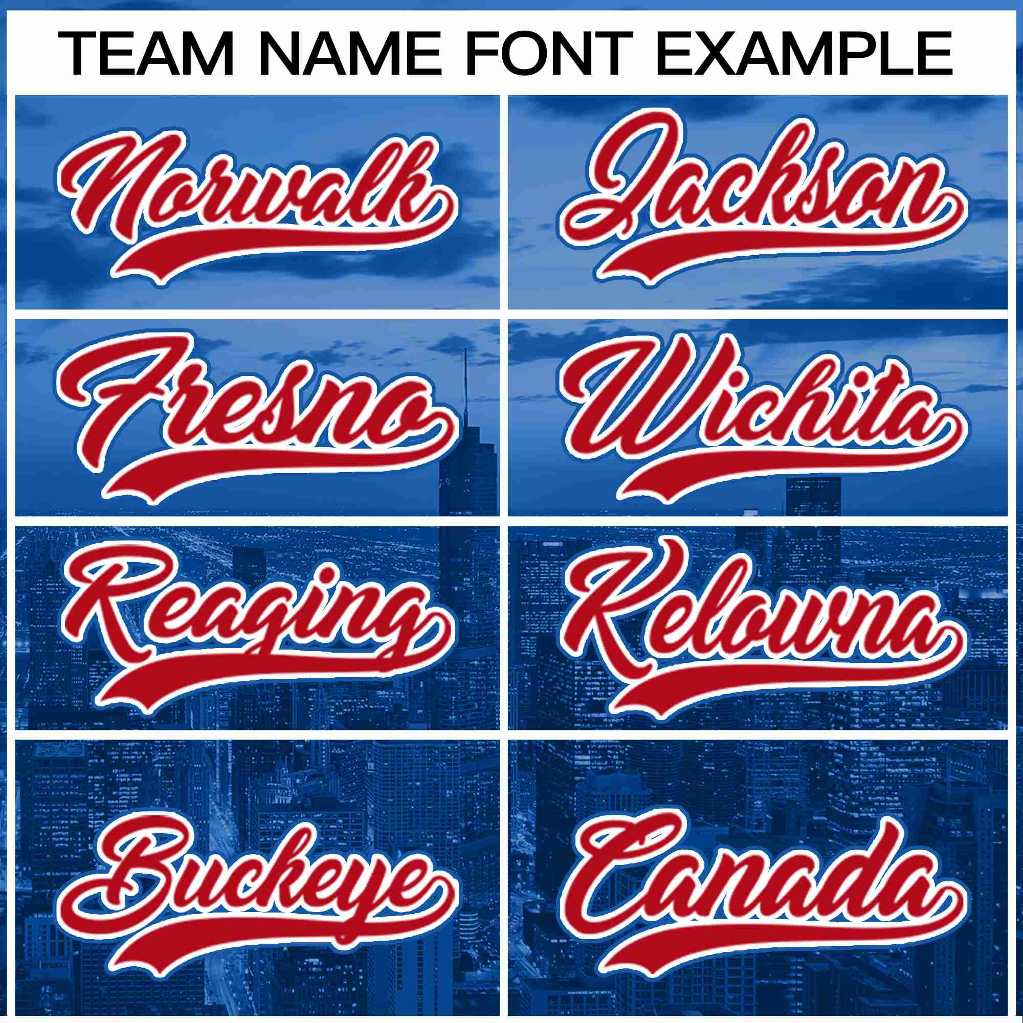 Custom Royal Red-White Chicago City Connect Baseball Jersey - Image 3