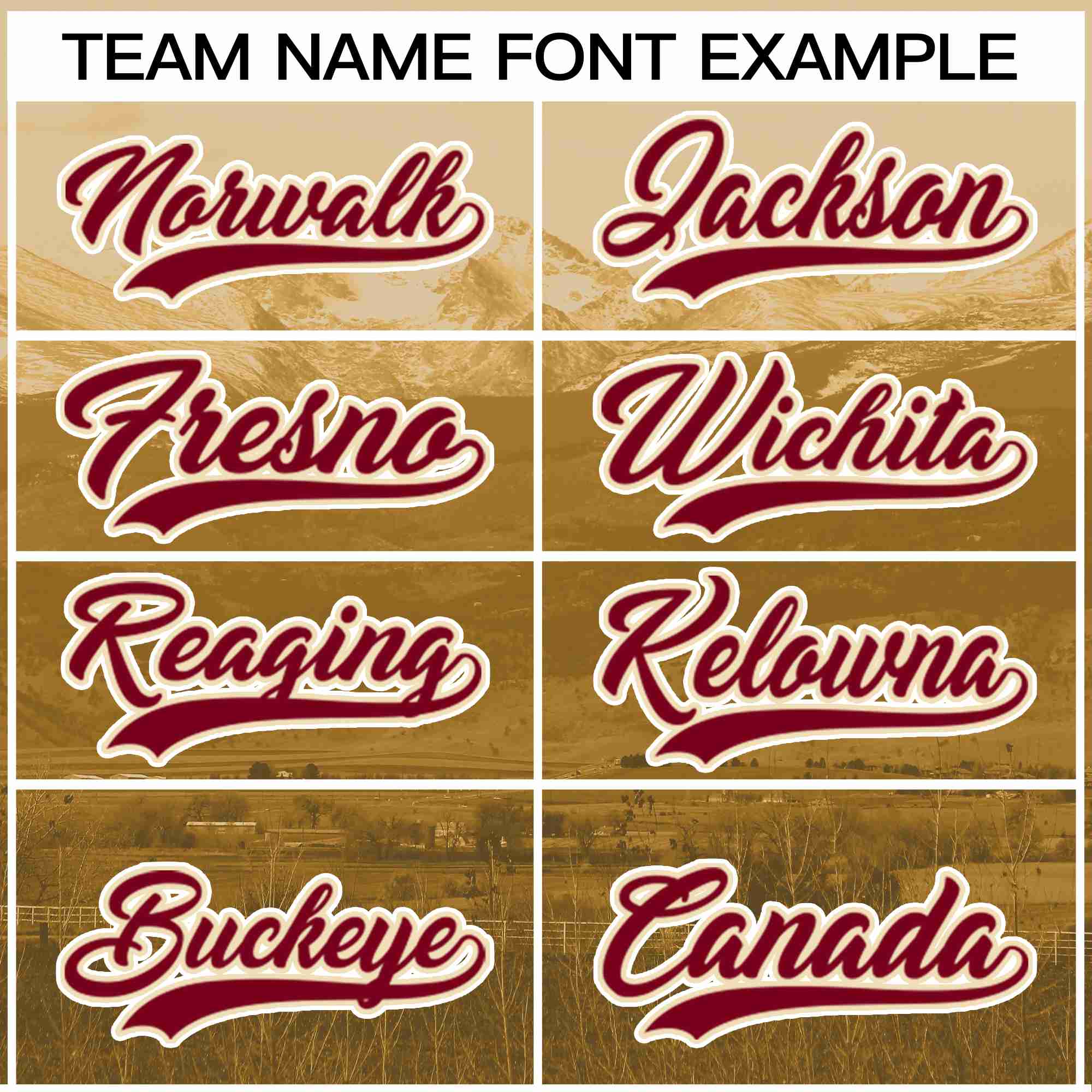 Custom Old Gold Crimson-Khaki Denver City Connect Baseball Jersey - Image 3