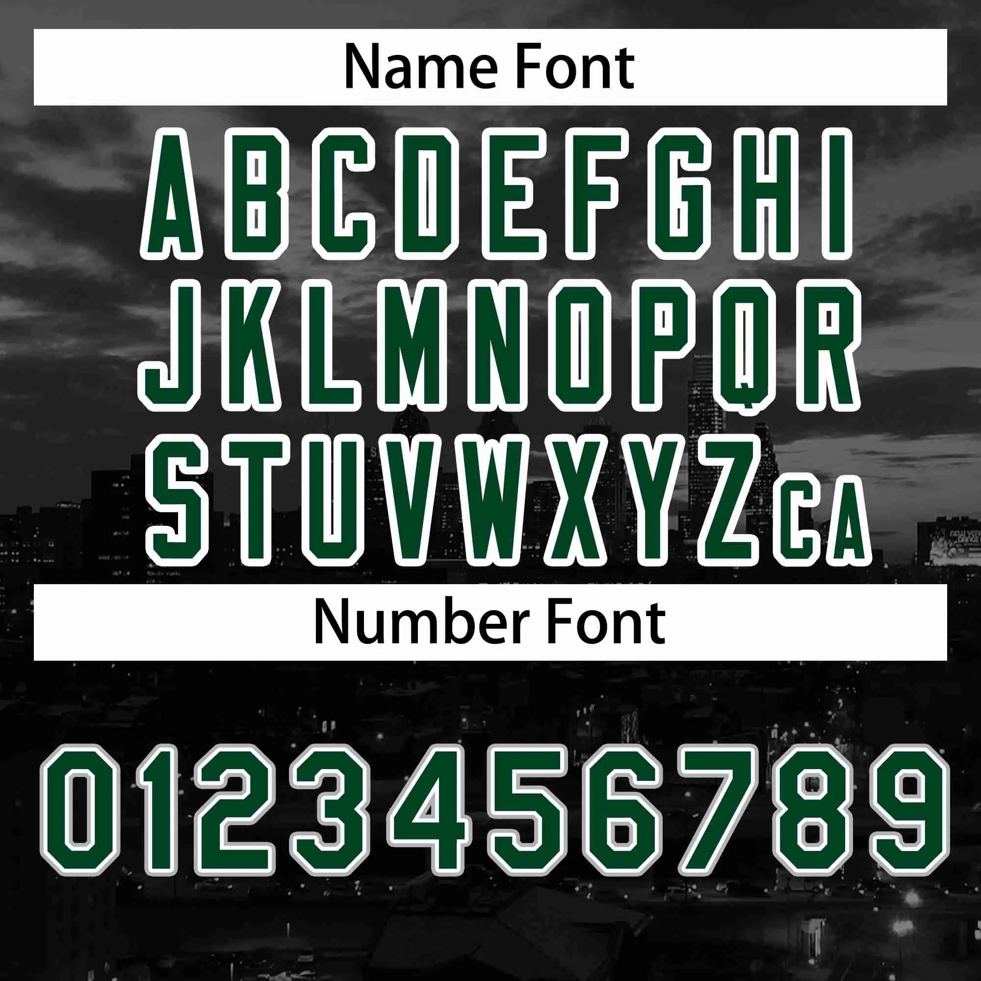 Custom Black Green-White Philadelphia City Connect Baseball Jersey - Image 4