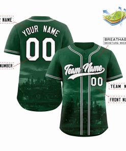 Green Baseball Jersey