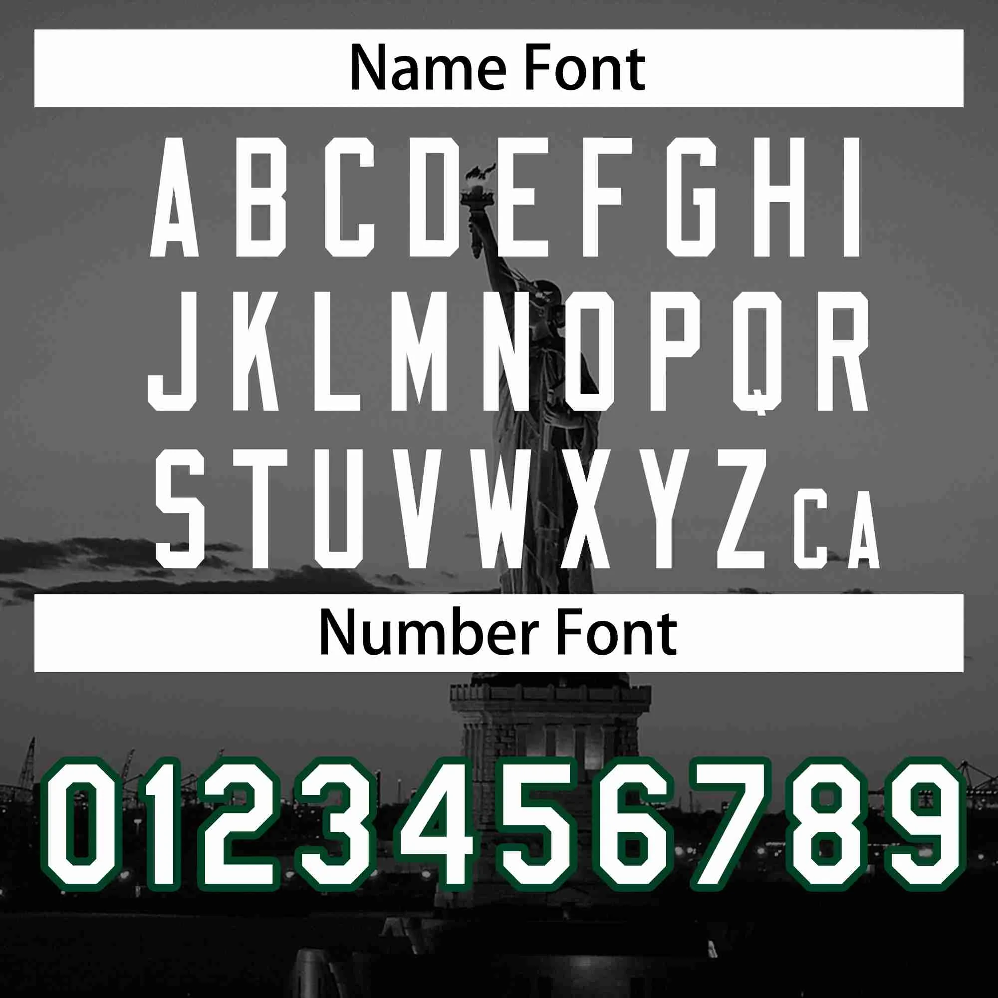 Custom Black White-Green New York City Connect Baseball Jersey - Image 4