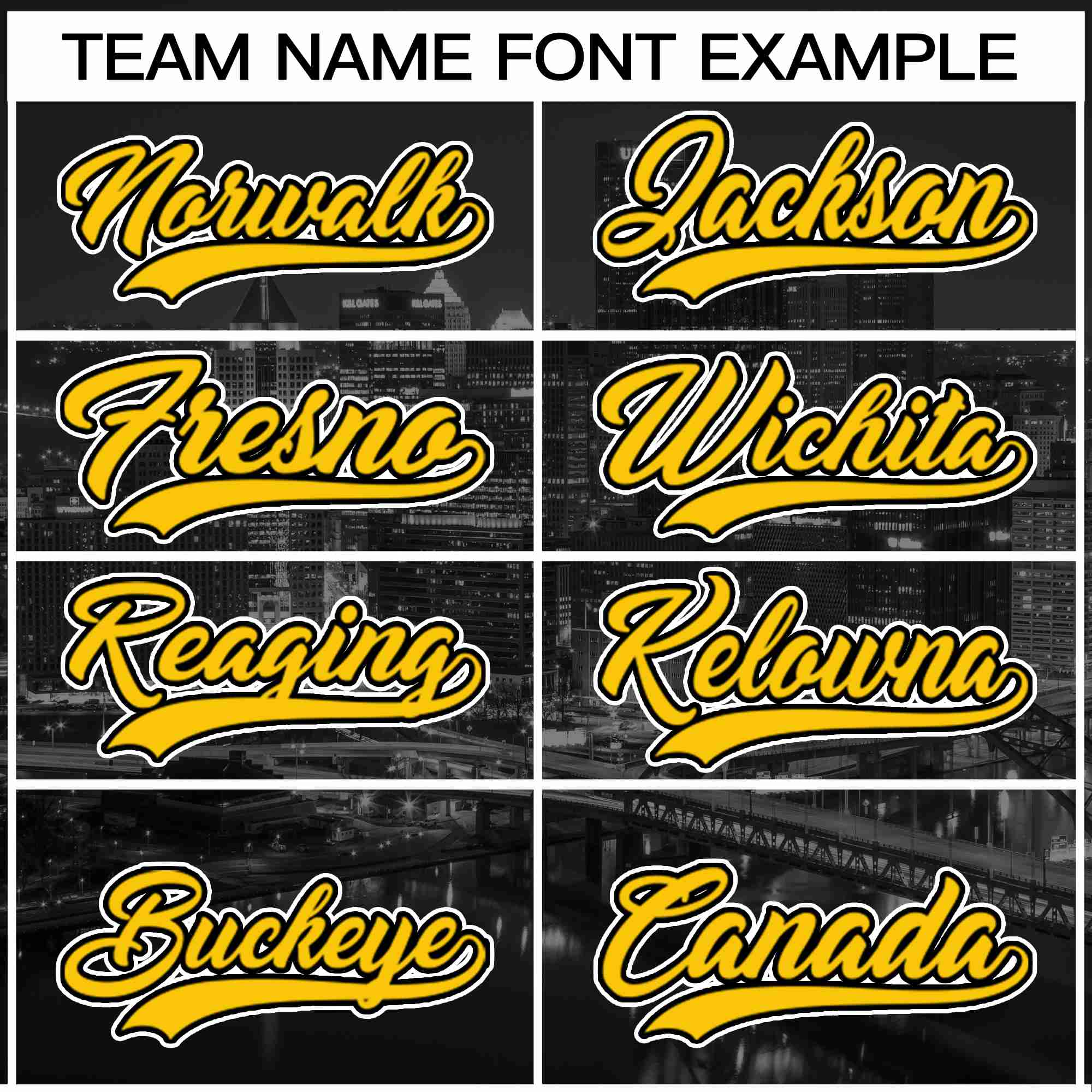 Custom Black Yellow-Black Pittsburgh City Connect Baseball Jersey - Image 3