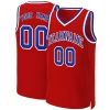 Custom Red Royal-White Classic Tops Basketball Jersey