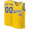 Custom Yellow Royal-White Classic Tops Basketball Jersey