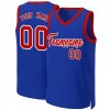 Custom Royal Red-White Classic Tops Basketball Jersey