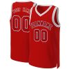 Custom Red Red-Navy Classic Tops Basketball Jersey