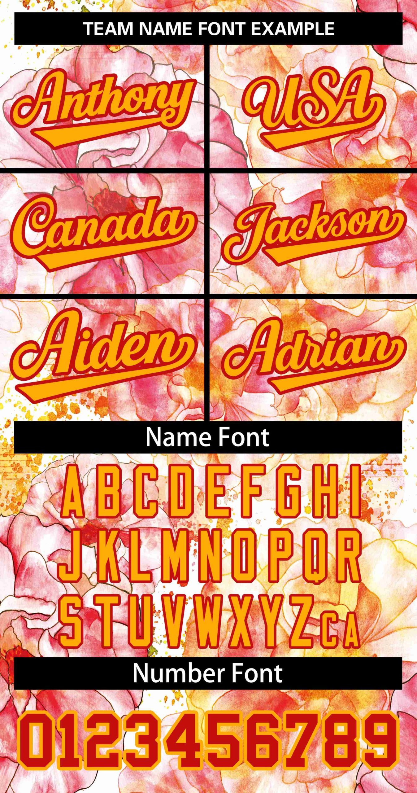 Custom Red Yellow-Red Graffiti Pattern Authentic Flower Baseball Jersey - Image 3