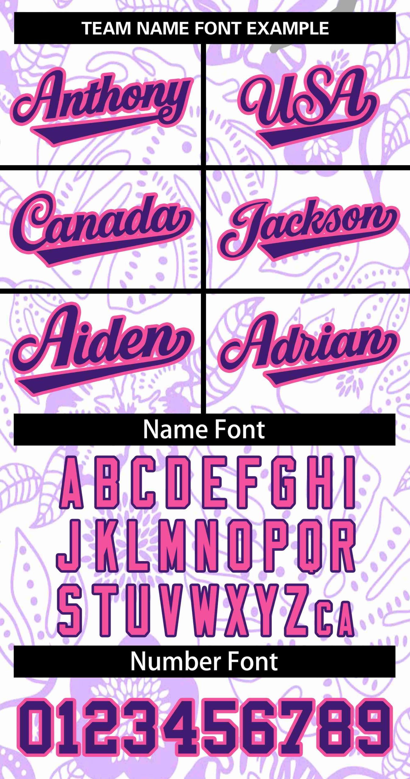 Custom White Purple-Pink Graffiti Pattern Authentic Leaves Baseball Jersey - Image 3