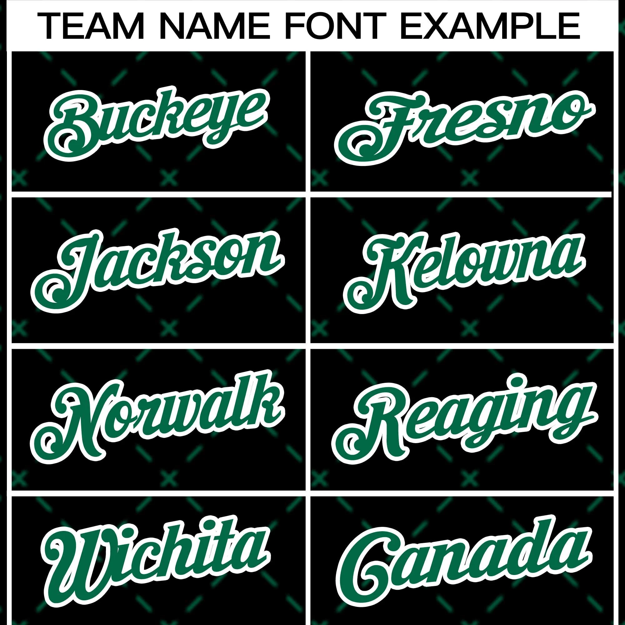Custom Black Kelly Green-White Rhombus Authentic Baseball Jersey - Image 3