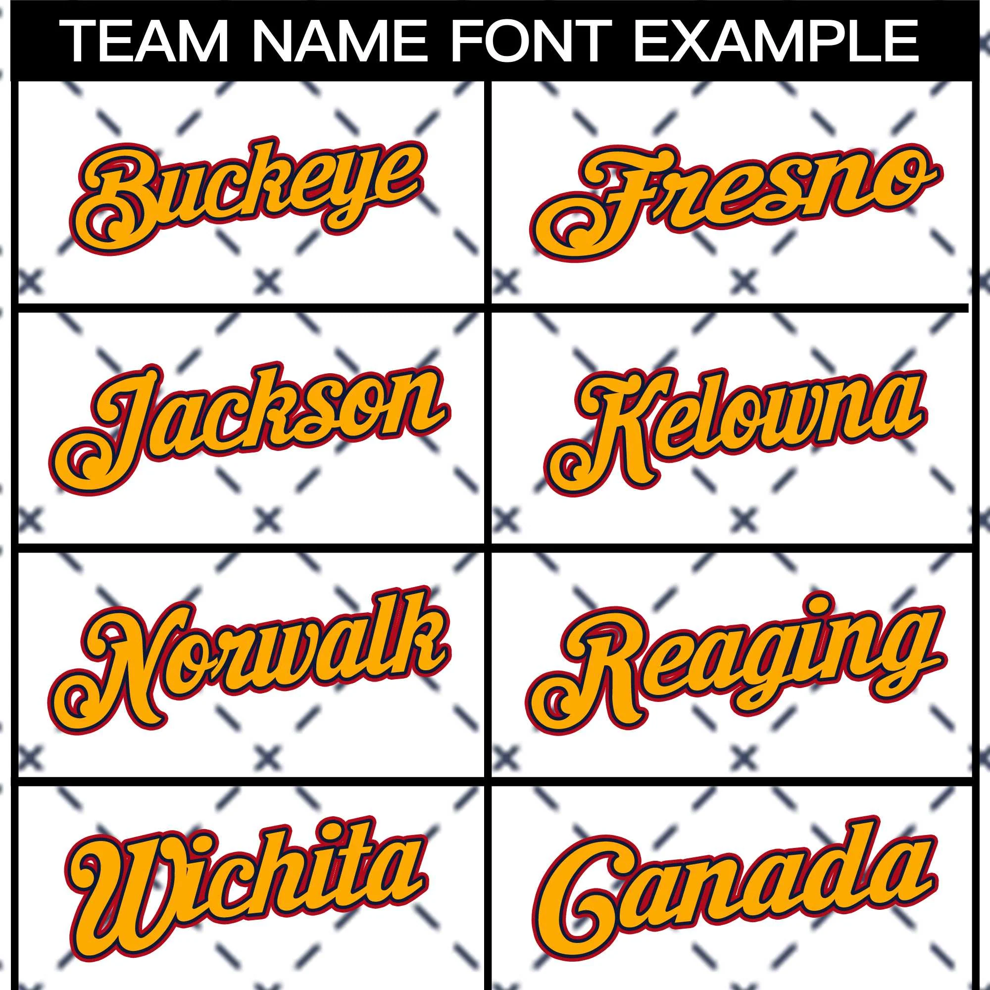 Custom White Yellow Navy-Red Rhombus Authentic Baseball Jersey - Image 3