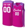 Custom Red Red Classic Tops Mesh Basketball Jersey