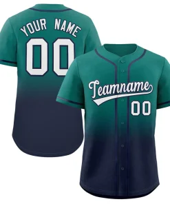 Aqua Baseball Jersey