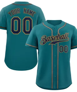 Aqua Baseball Jersey