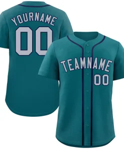Aqua Baseball Jersey