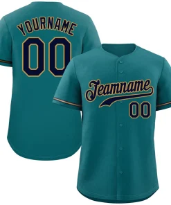 Aqua Baseball Jersey