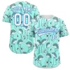 Aqua Baseball Jersey