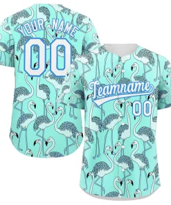 Aqua Baseball Jersey