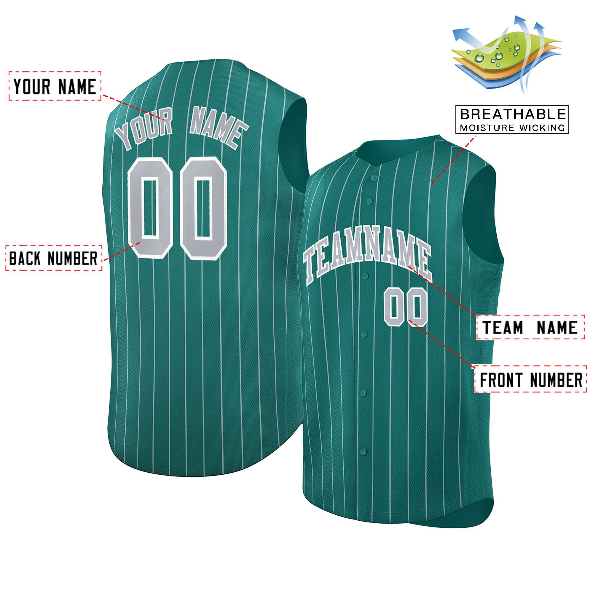 Stripe Baseball Jersey