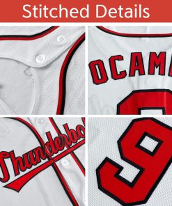 Black Striped Baseball Jersey