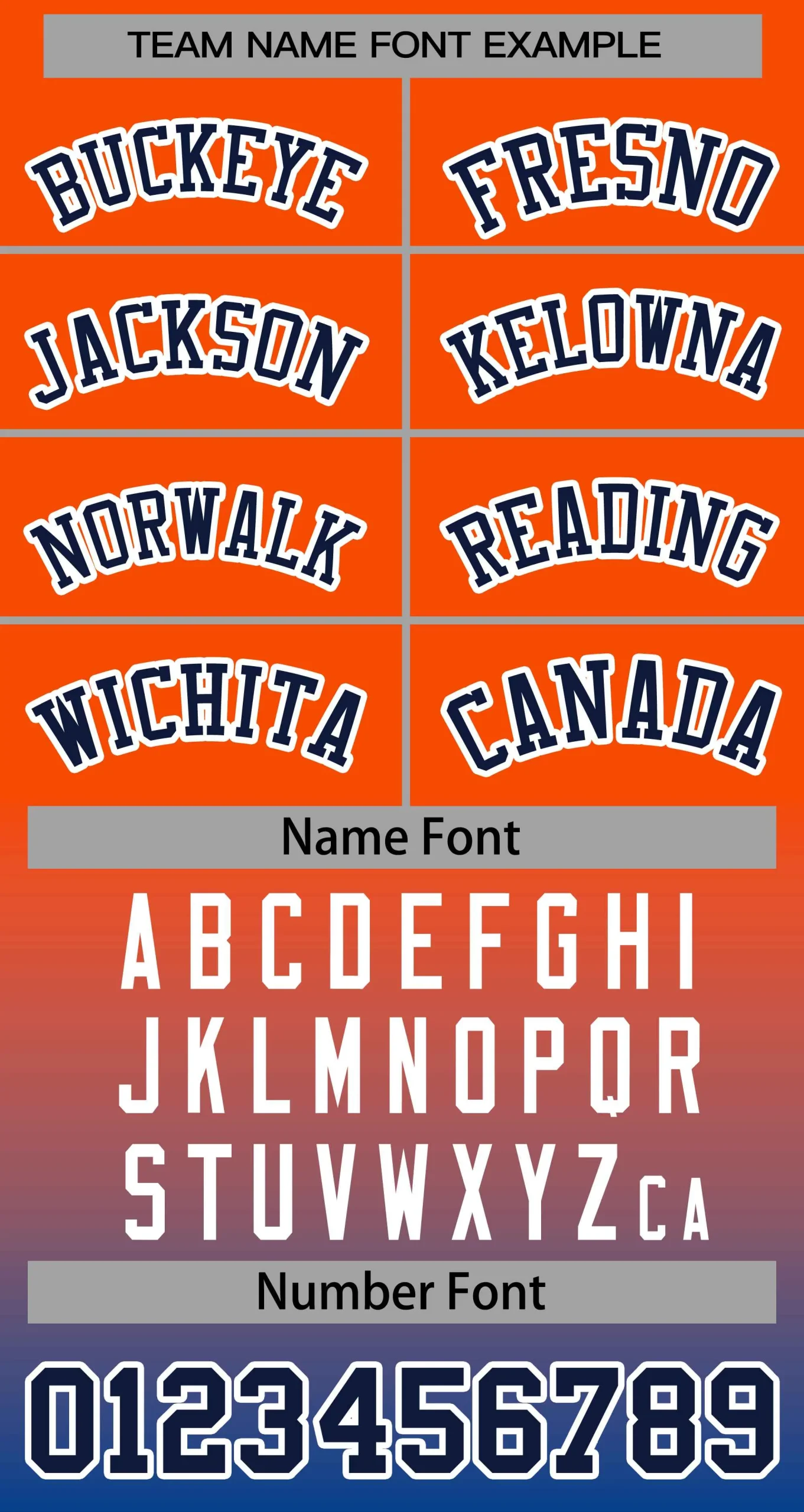 Custom Orange Royal-White Gradient Stripe Fashion Authentic Baseball Jersey - Image 3