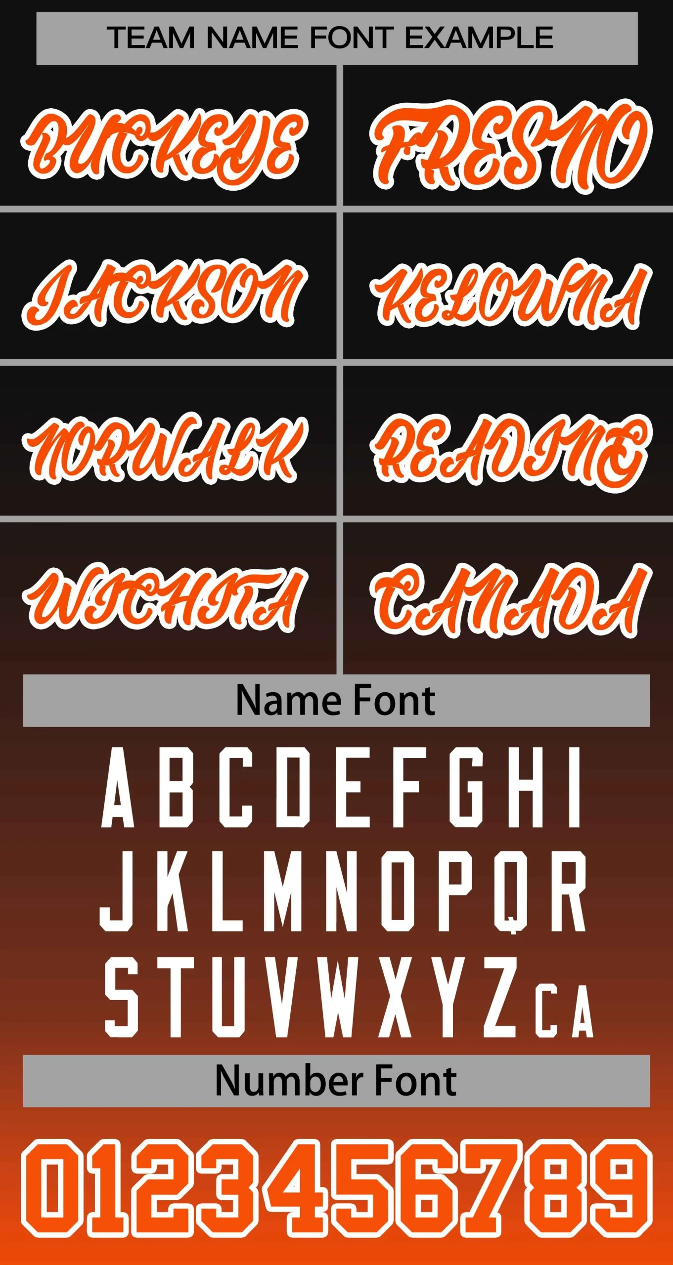 Custom Black Orange-White Gradient Stripe Fashion Authentic Baseball Jersey - Image 3