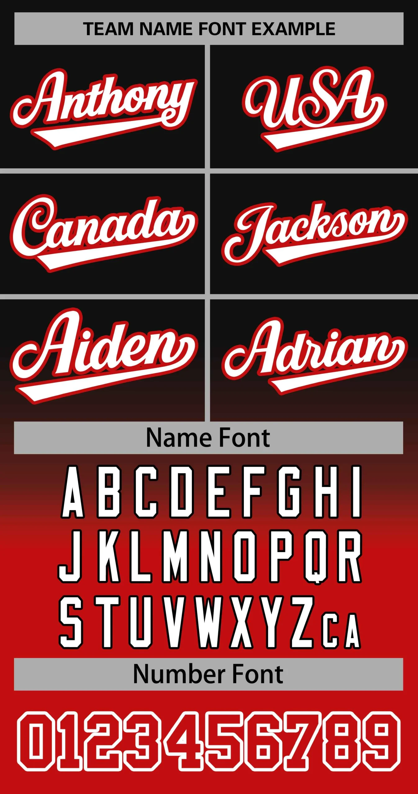 Custom Black Red-White Gradient Stripe Fashion Authentic Baseball Jersey - Image 3