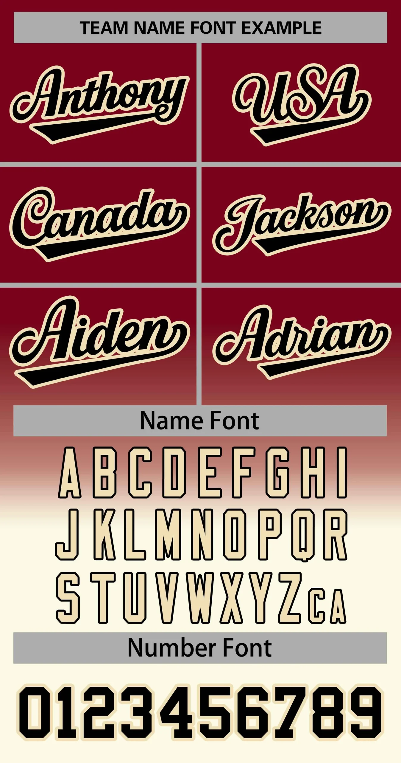 Custom Crimson Cream-Black Gradient Stripe Fashion Authentic Baseball Jersey - Image 3