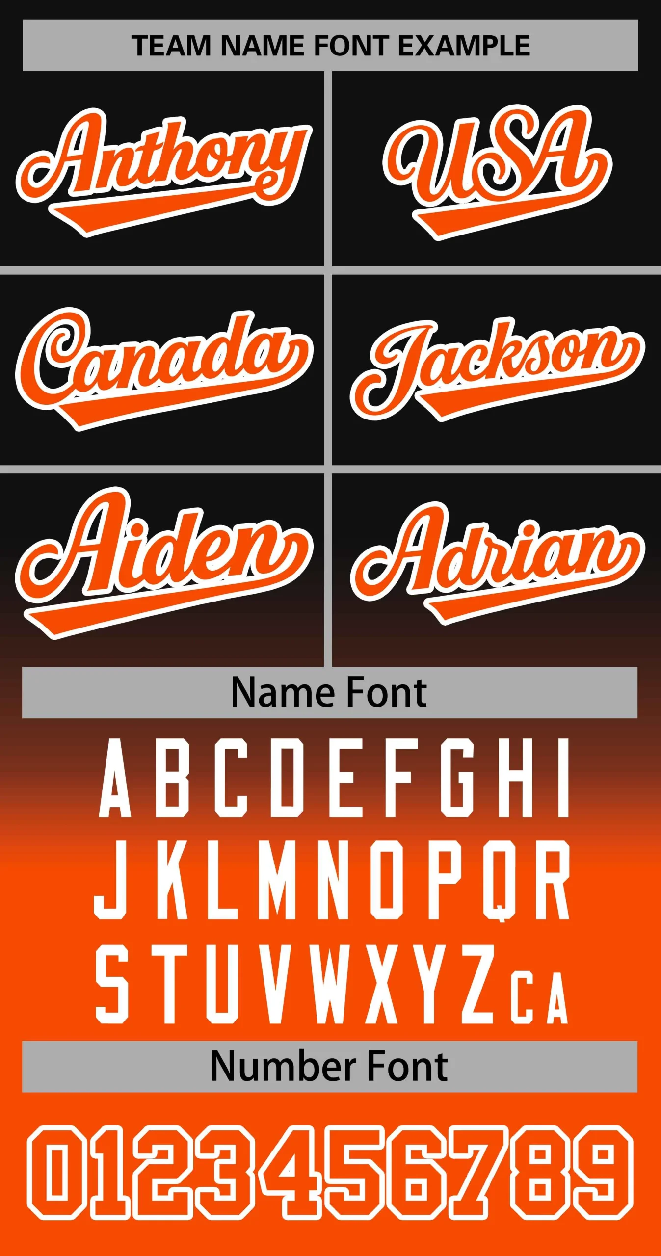 Custom Black Orange-White Gradient Stripe Fashion Authentic Baseball Jersey - Image 3